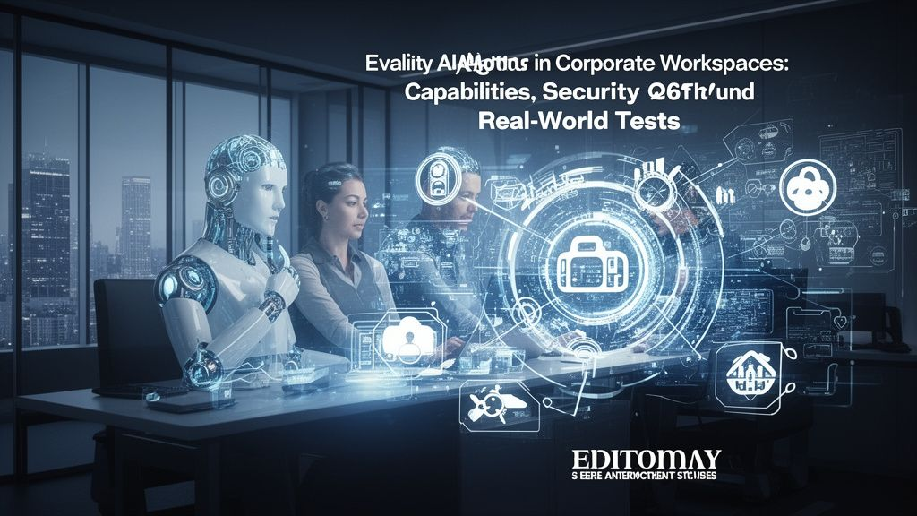 Evaluating AI Agents in Corporate Workspaces: Capabilities, Security, and Real-World Tests