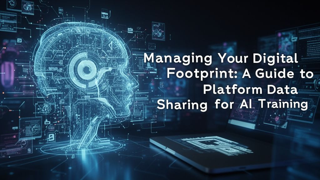 Managing Your Digital Footprint: A Guide to Platform Data Sharing for AI Training