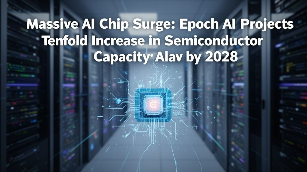 Massive AI Chip Surge: Epoch AI Projects Tenfold Increase in Semiconductor Capacity by 2028