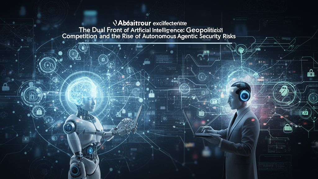 The Dual Front of Artificial Intelligence: Geopolitical Competition and the Rise of Autonomous Agentic Security Risks