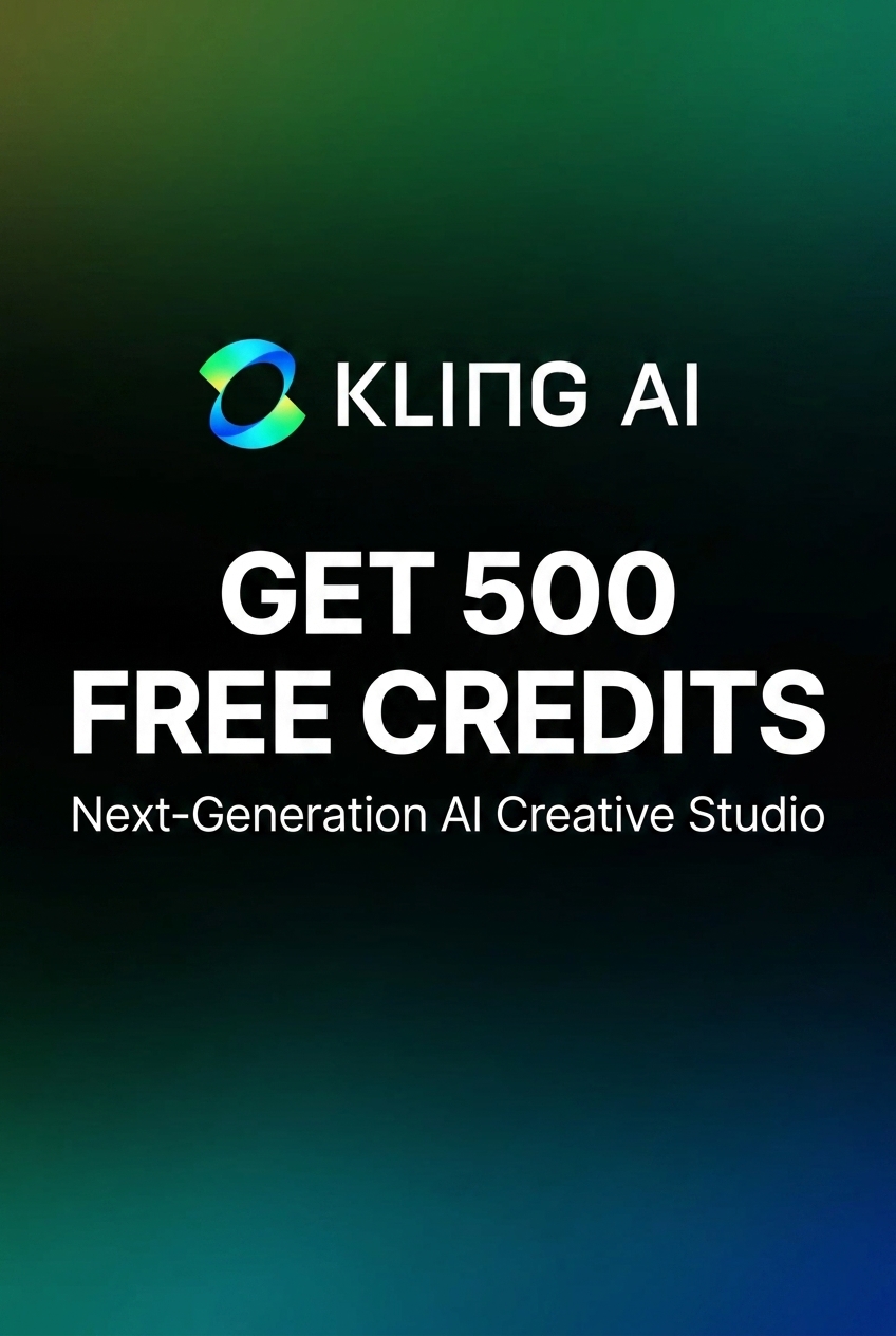Kling AI — get 500 free credits